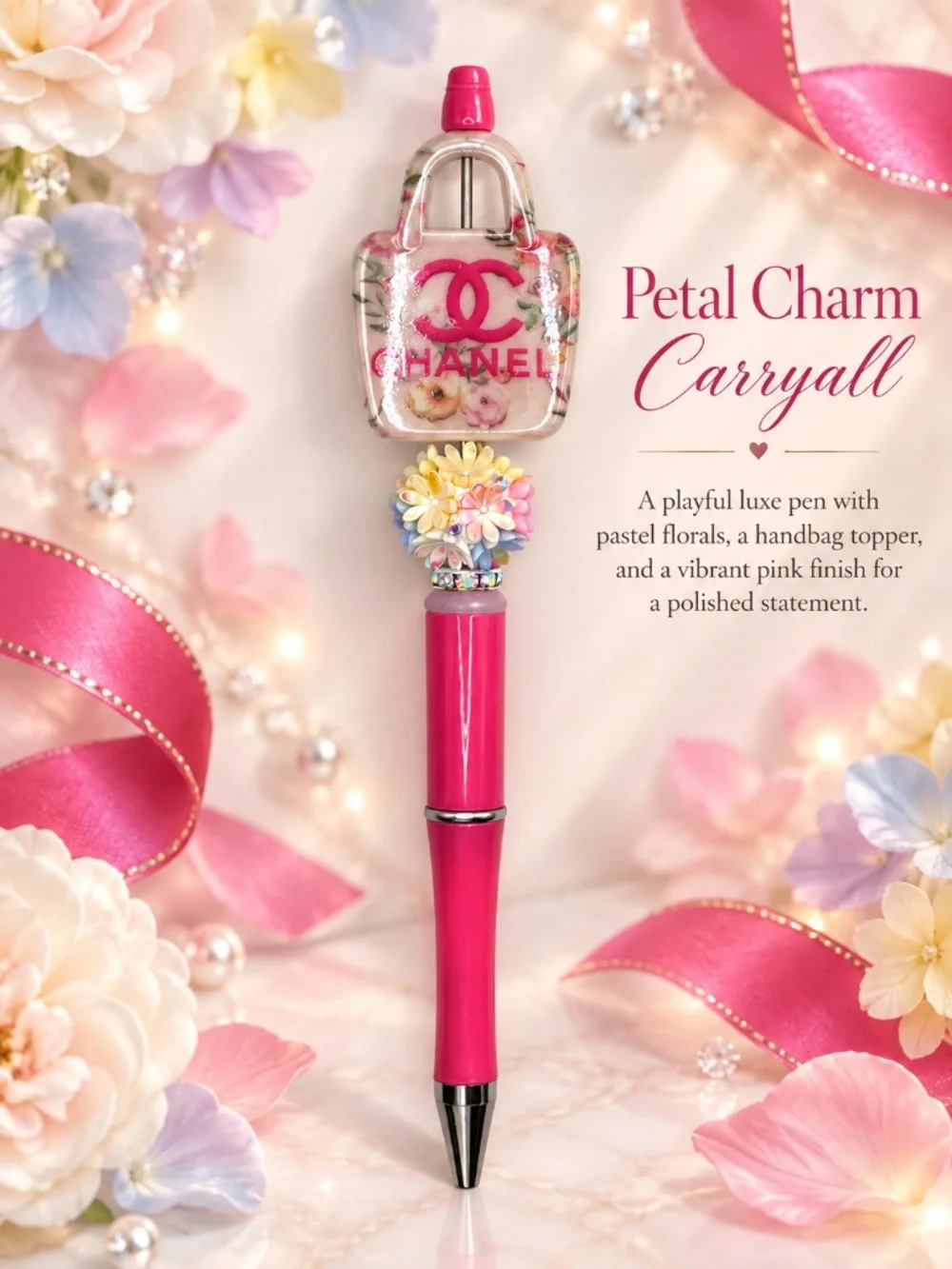 Petal Charm Carryall Pen